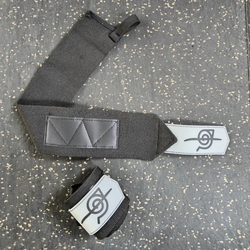 Weightlifting Wrist Wraps - Konoha Logo