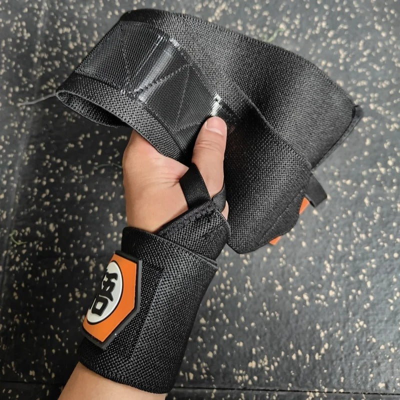 Weightlifting Wrist Wraps - Goku's Logo
