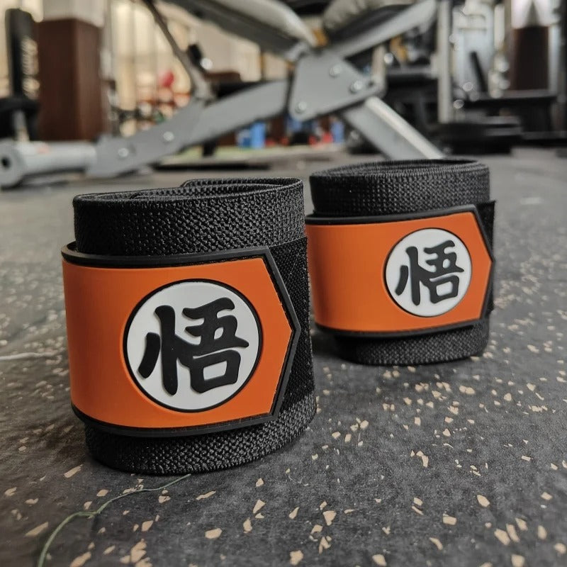 Weightlifting Wrist Wraps - Goku's Logo