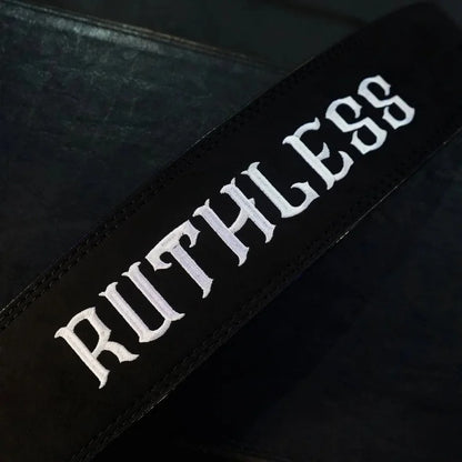 Premium Leather Heavy Duty Gym Belt - Ruthless