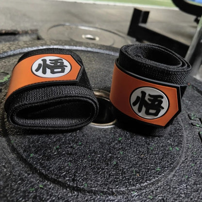 Weightlifting Wrist Wraps - Goku's Logo