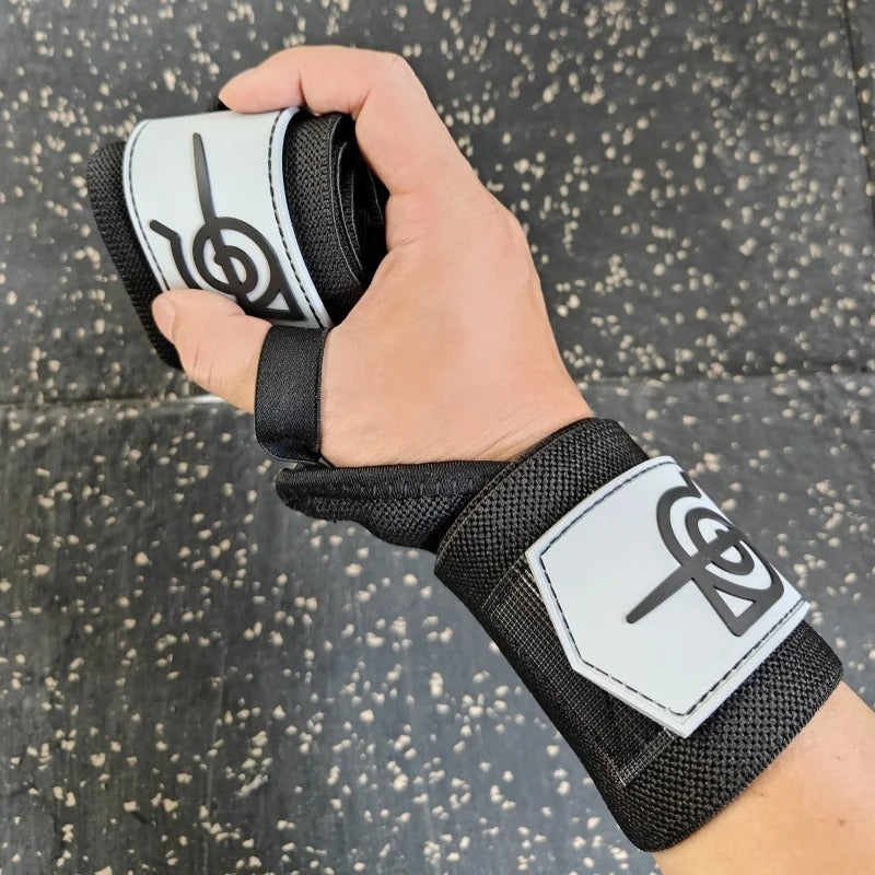 Weightlifting Wrist Wraps - Konoha Logo