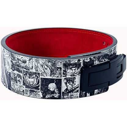 Premium Leather Heavy Duty Gym Belt - Berserk